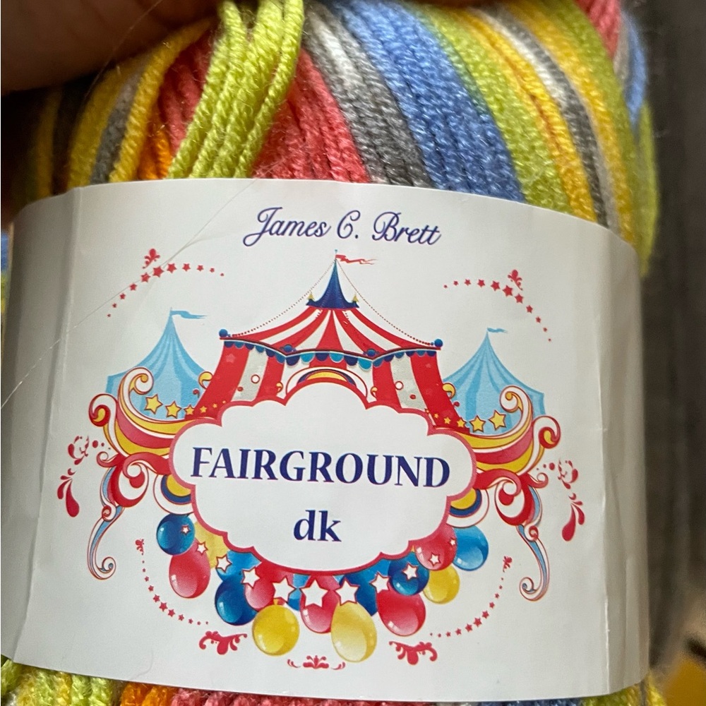 Colorful Fairground DK Yarn